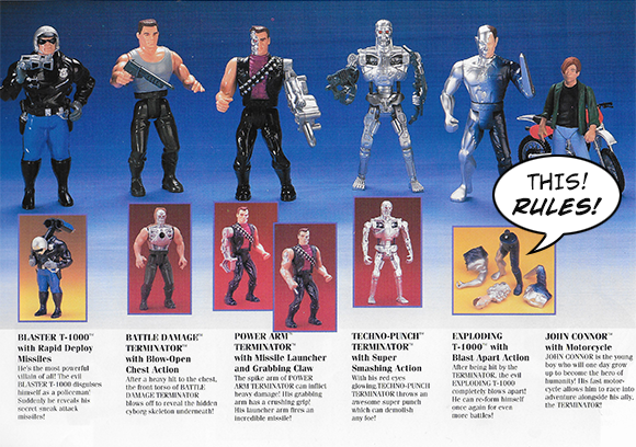 kenner terminator toys