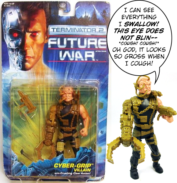 Terminator kenner MELTDOWN movie 2 future war action figures toys