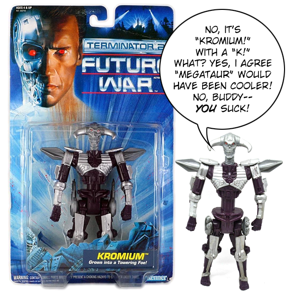 Kenner Products, Terminator Wiki