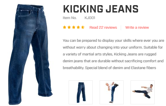 Chuck norris best sale drop crotch jeans