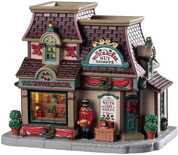 christmas village houses walmart