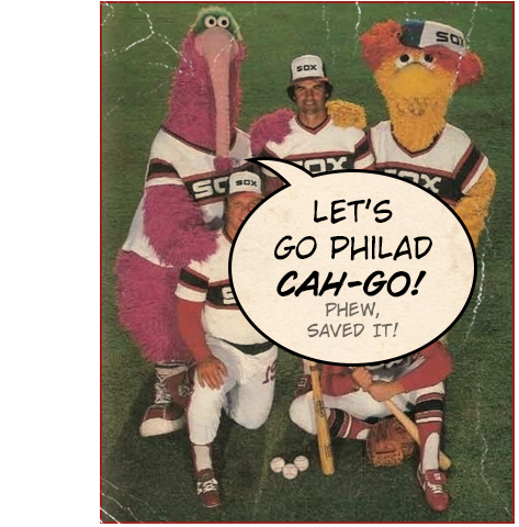 Ribbie & Roobarb, Chicago White Sox mascots from the 1980s