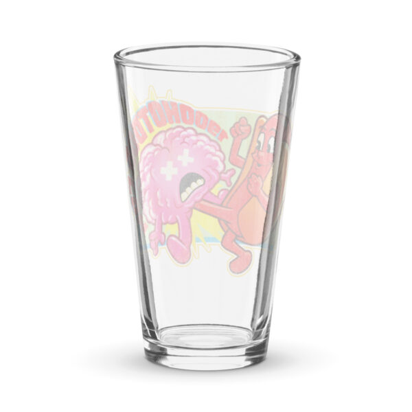 Hot Dog Assault Pint Glass - Image 2