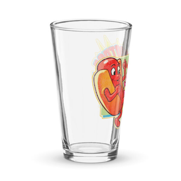 Hot Dog Assault Pint Glass - Image 3