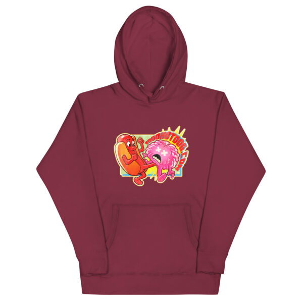 Hot Dog Assault Hoodie - Image 2