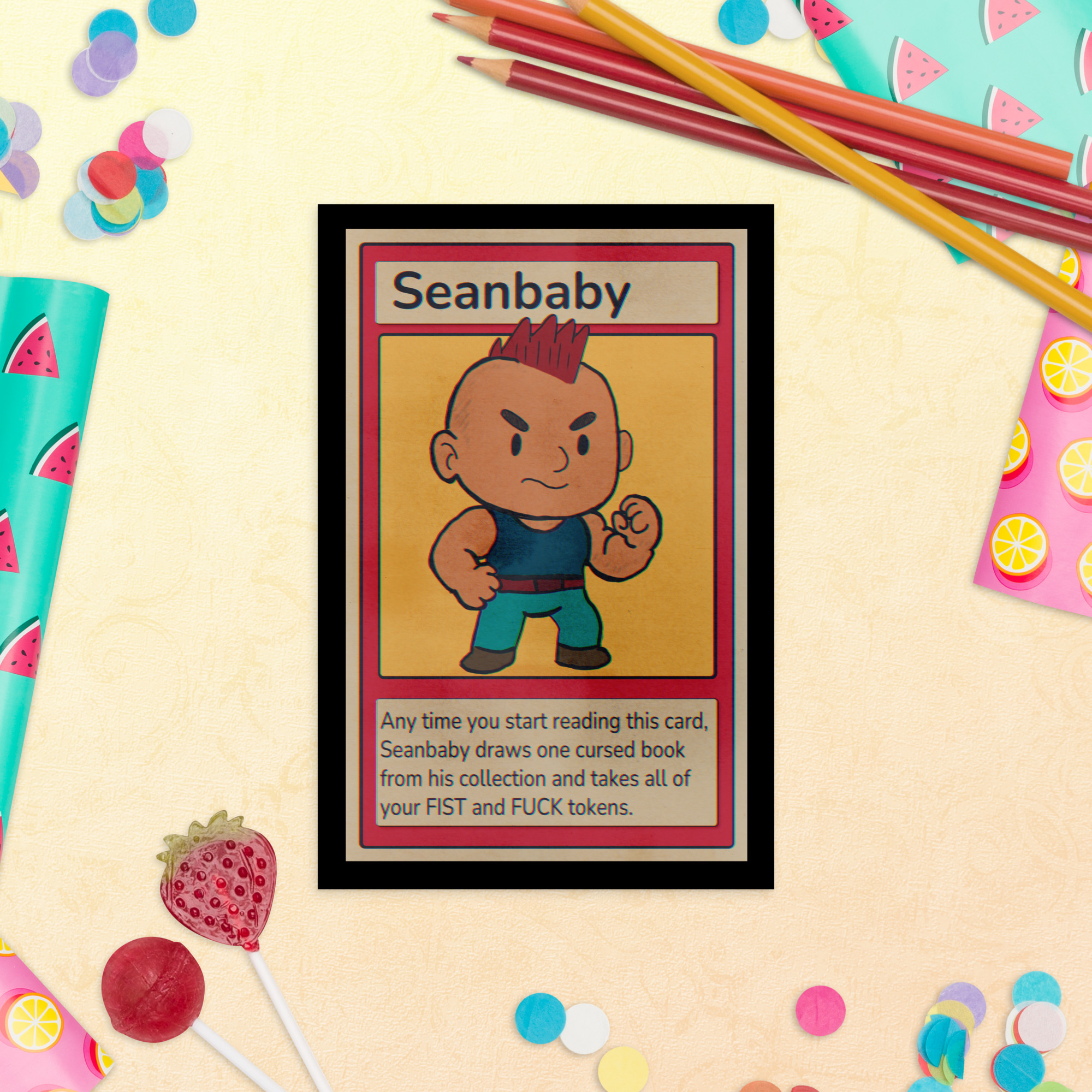 Seanbaby Trading Card