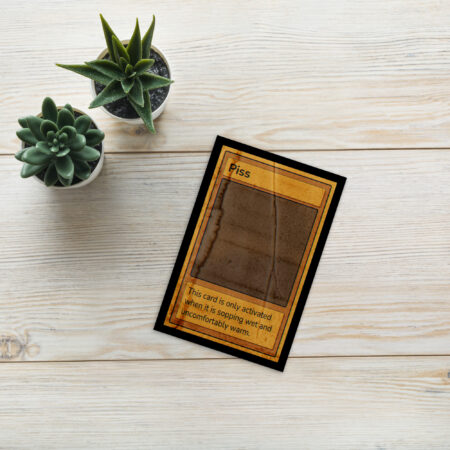 Piss Trading Card
