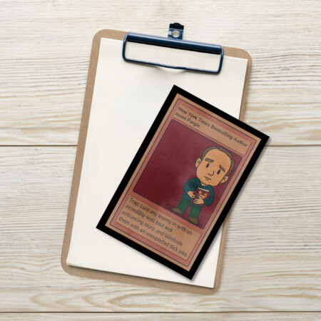 New York Times Bestselling Author Jason Pargin Trading Card