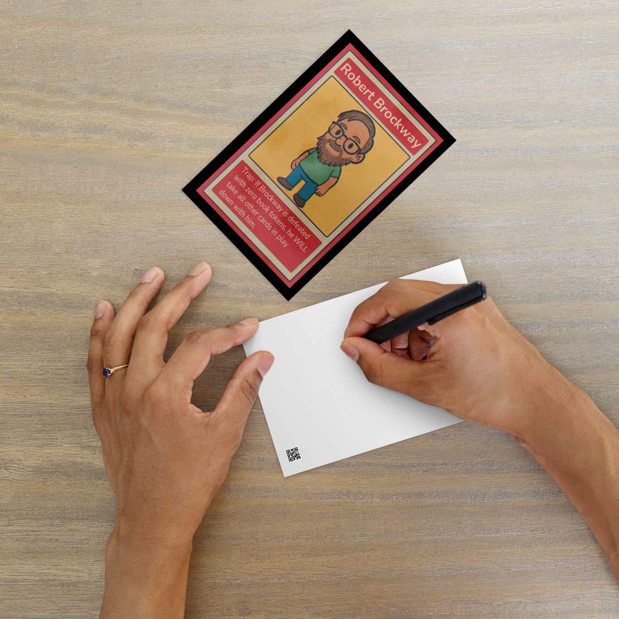 Robert Brockway Trading Card