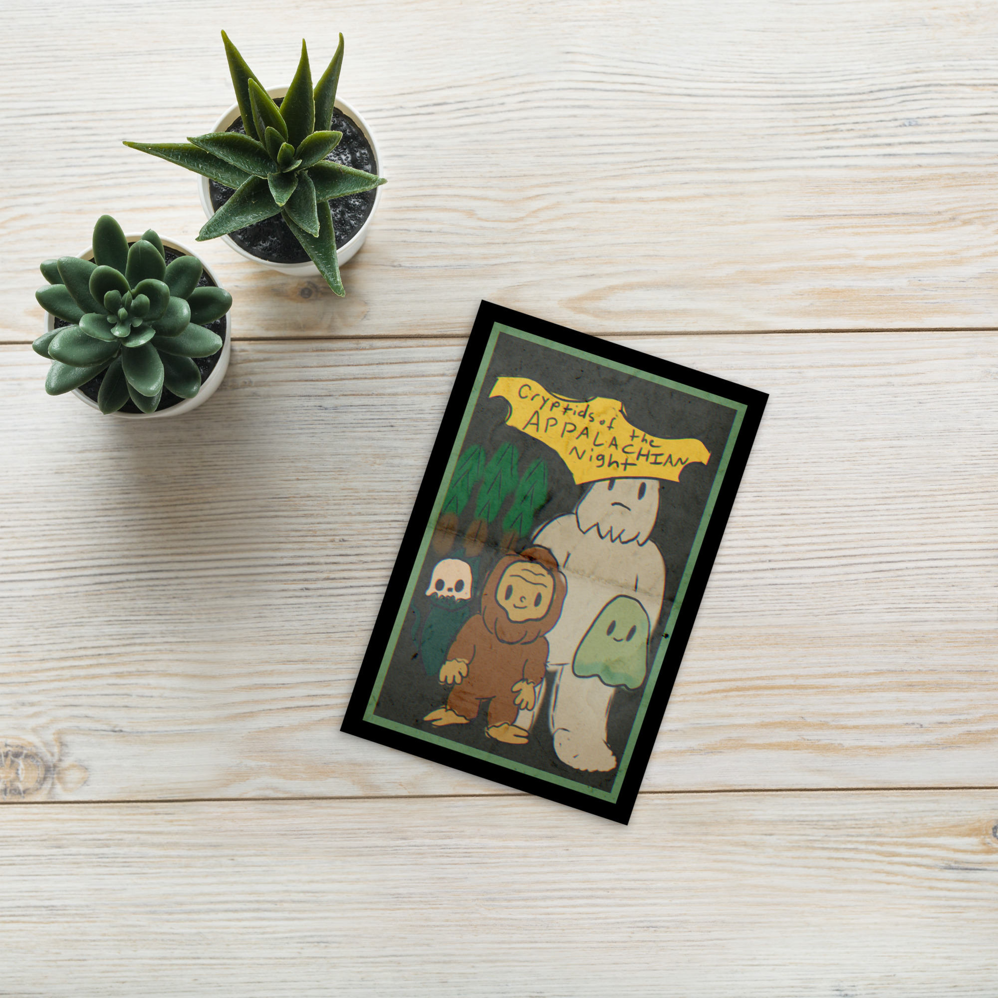 Cryptids of the APPALACHIAN Night - Artwork