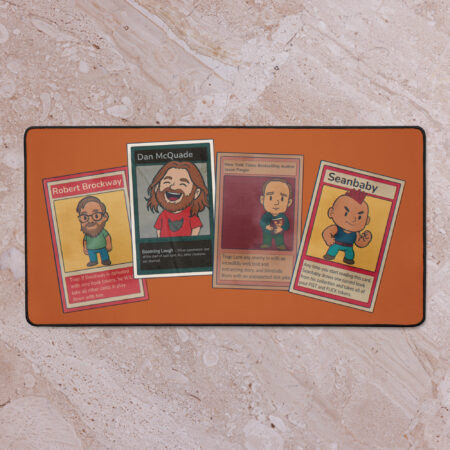 Four Kings Desk Mat